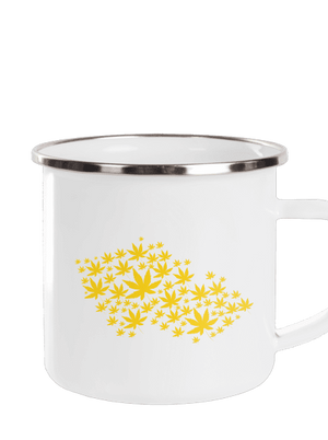 Ganja Country plecháčik White