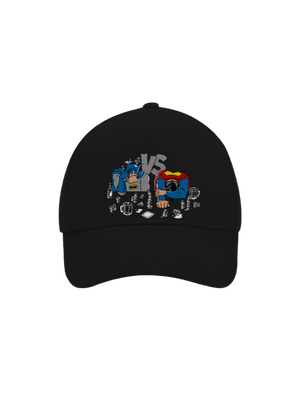 Súboj superhrdinov šiltovka baseballka Black