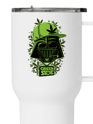 Green Side termohrnček White