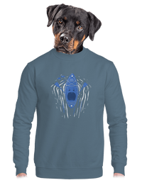 unisex mikina bez kapucne