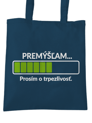 Premýšľam taška Petrol