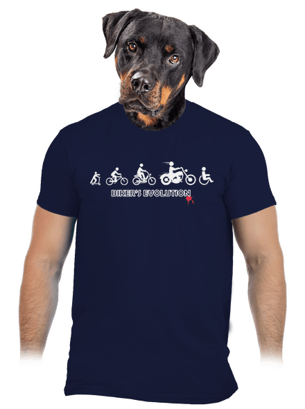 Biker’s Evolution pánske tričko Navy