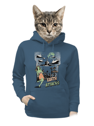 dámska mikina klokanka