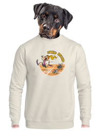 unisex mikina bez kapucne