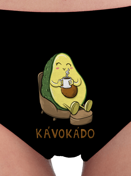 Kávokádo dámske nohavičky Black