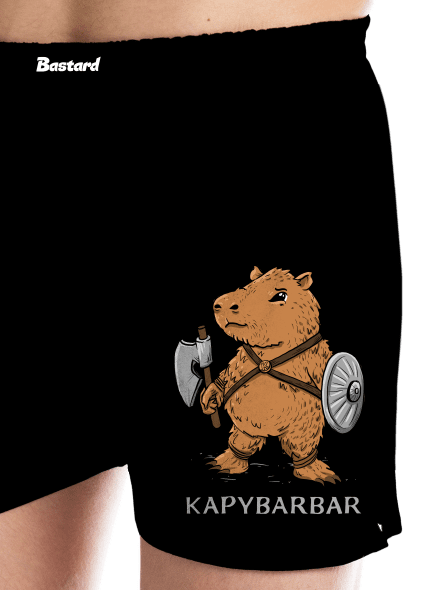Kapybarbar pánske trenky Black