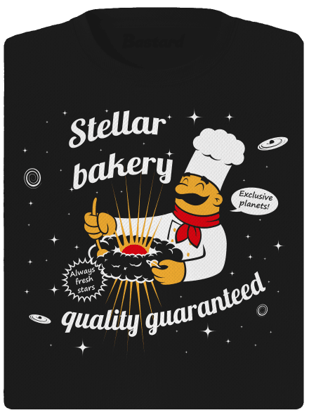 Stellar bakery dámske športové tričko Black