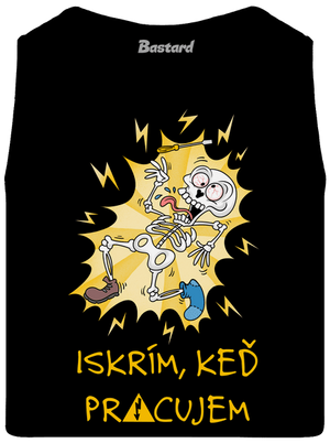 Iskrím pánske tielko Black