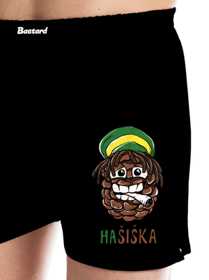 Hašiška pánske trenky Black