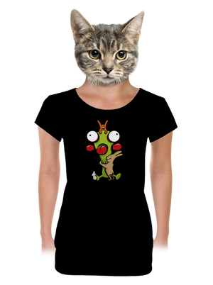 dámske tričko s lemom