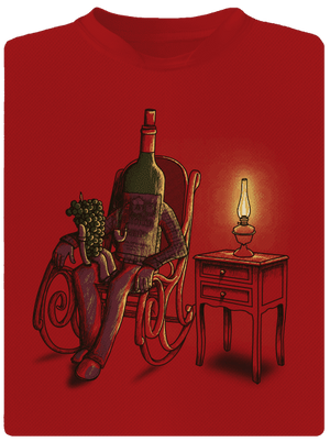 Dedo, rozprávaj pánske športové tričko Red Mal