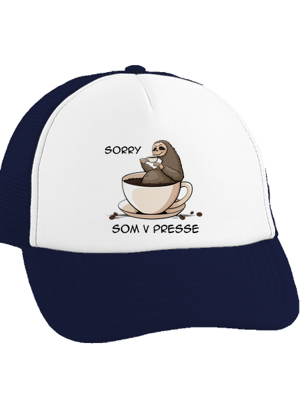V presse šiltovka truckerka French Navy cap