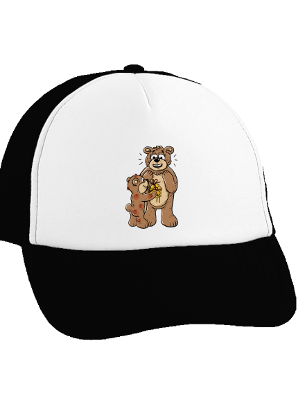 Hrdí rodičia šiltovka truckerka Black cap