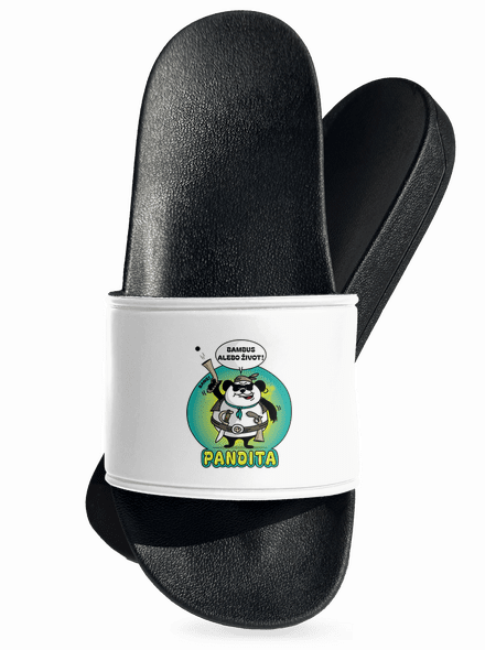 Pandita šľapky White