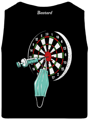 Zásah pánske tielko Black