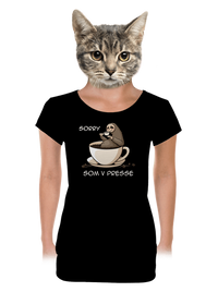 dámske tričko s lemom