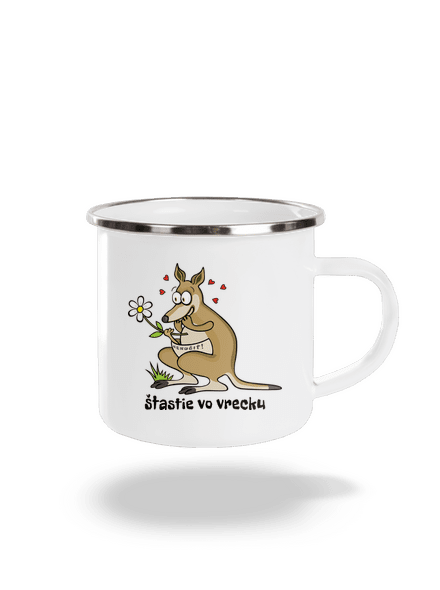 Šťastie vo vrecku plecháčik White