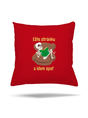 Ešte stránku vankúš Red