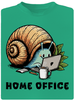 Slimákov home office pánske športové tričko Mint Mal