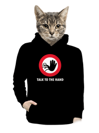 dámska mikina klokanka