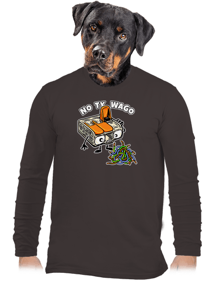 Wago svorka pánske dlhý rukáv Bear Brown
