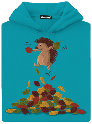 Radosť z lístia detská mikina klokanka Hawaiian Blue