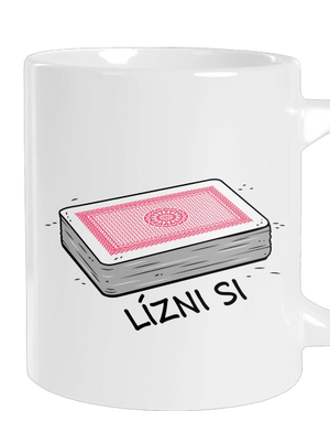 Lízni si veľký hrnček White