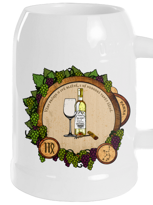 Vínny horoskop: Panna polliter White