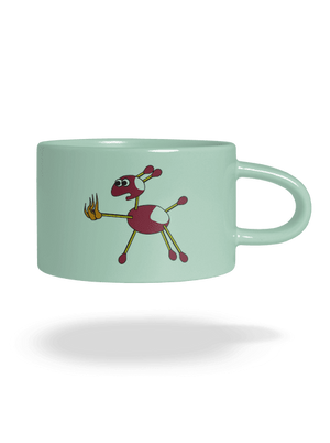 Gaštany hrnček makronka Mint Macaron