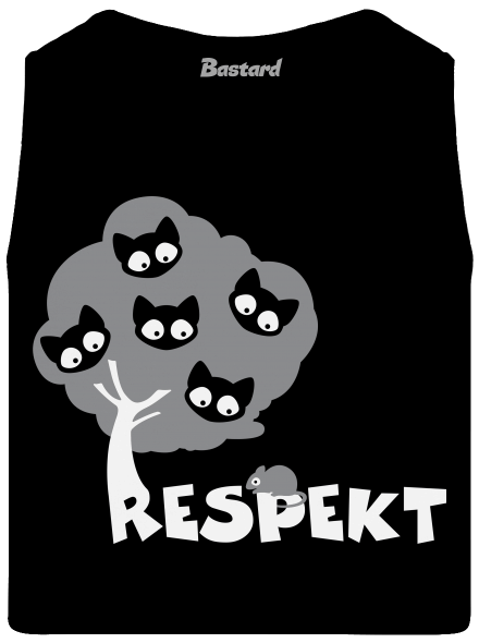 Rešpekt pánske tielko Black