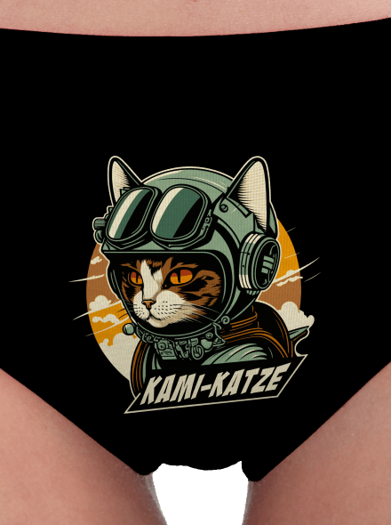 Kami-Katze dámske nohavičky Black
