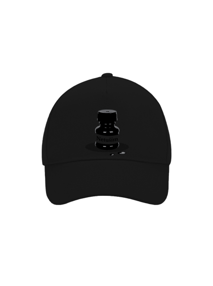 Netušim šiltovka baseballka Black