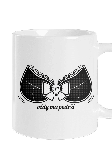 Podprsenka klasický hrnček White