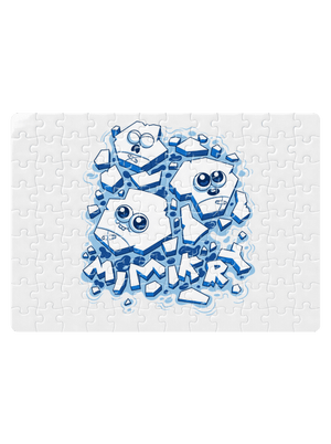 Ľadové mimikry puzzle White