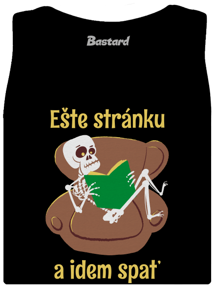 Ešte stránku dámske tielko klasické Black