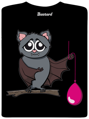 Netopier detské tričko Black