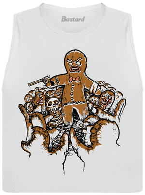 Perníková apokalypsa dámske tielko voľné White