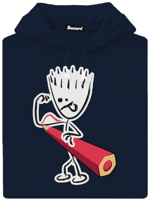 Svaly pánska mikina klokanka Navy