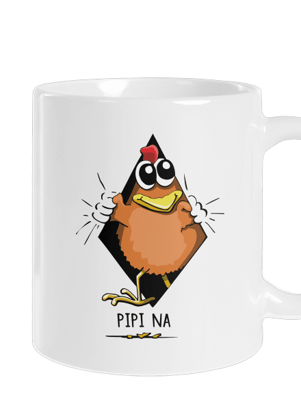 Pipina klasický hrnček White