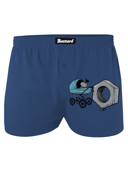 Správna matka pánske trenky Blue