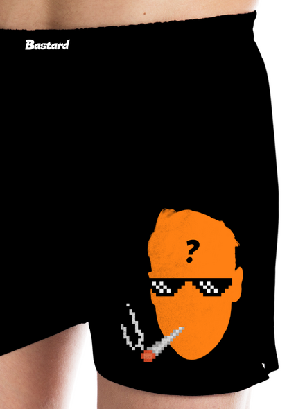 Thug life pánske trenky Black