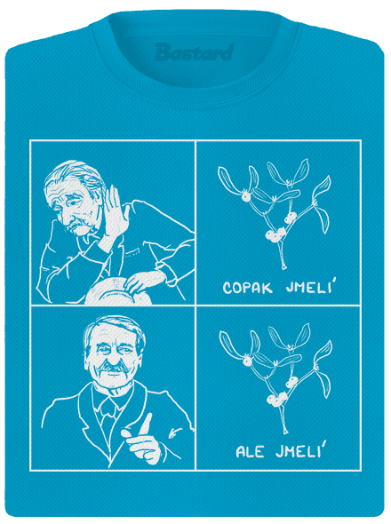 Cimrman: Copak jmelí dámske športové tričko Blue Atol