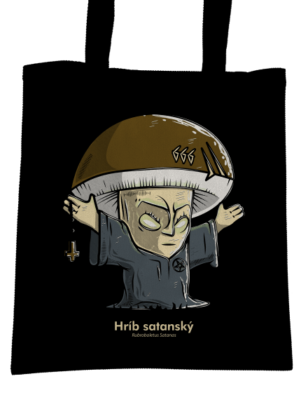 Hríb satanský taška Black