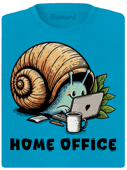 Slimákov home office dámske športové tričko Blue Atol