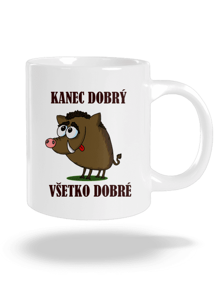 Kanec dobrý veľký hrnček White