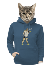 dámska mikina klokanka