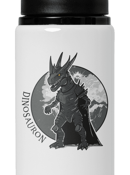 Dinosauron flaša na vodu White