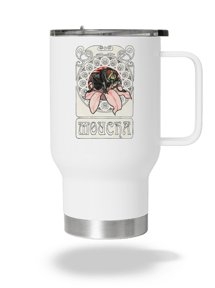 Mucha termohrnček White