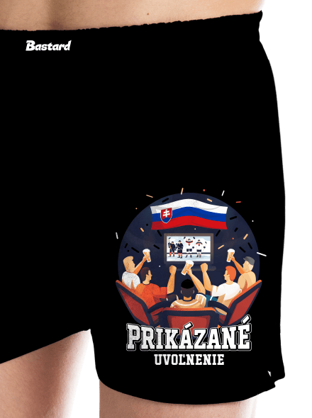 Prikázané uvoľnenie pánske trenky Black