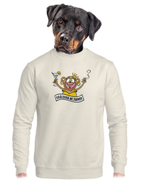 unisex mikina bez kapucne